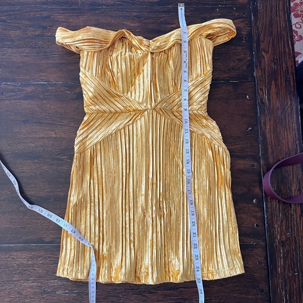 NBD Danica Mini Dress in Saffron Yellow - Picture 14 of 14